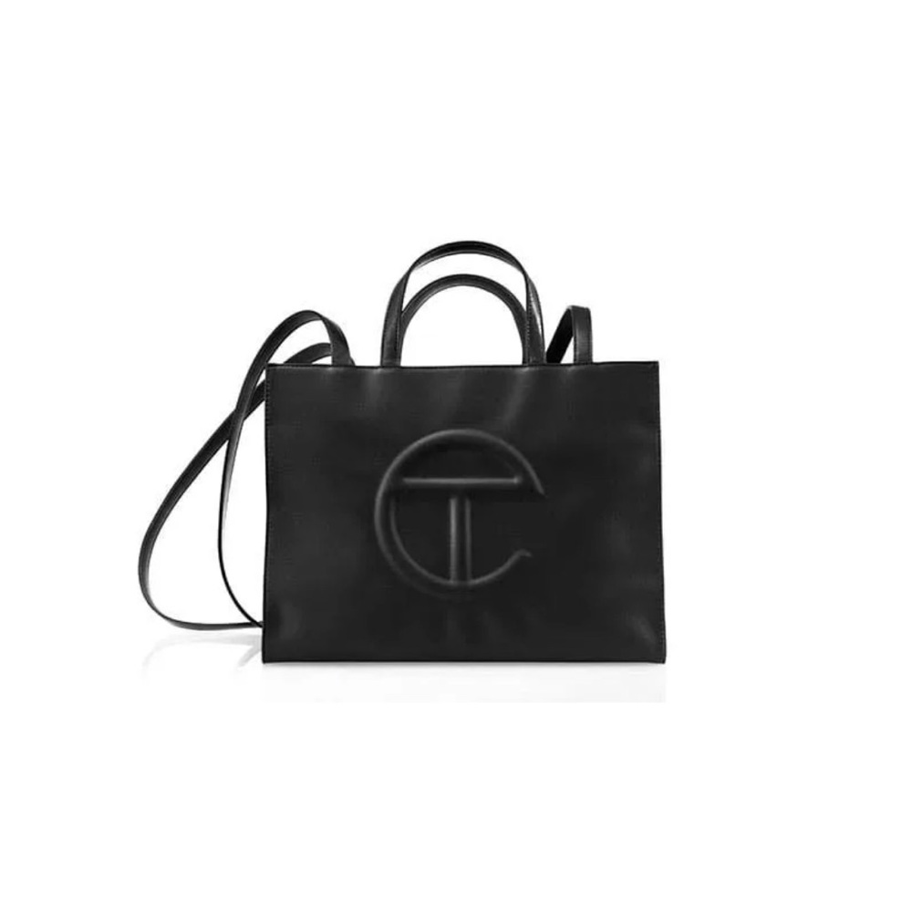 Telfar Messenger Bag, Medium, Black, Like New!